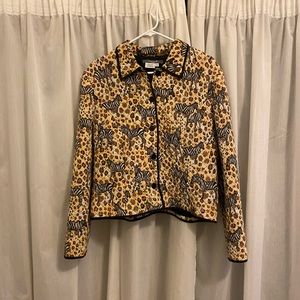 Funky vintage zebra jacket